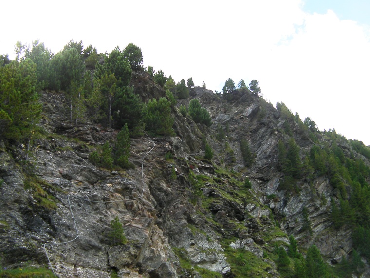 Murmele Klettersteig an der Zufallhtte