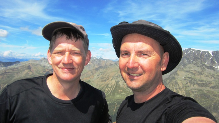 Rotebenkopf berschreitung und Falbanairspitze - Berge-Hochtouren.de