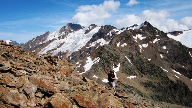 Rotebenkopf berschreitung und Falbanairspitze - Berge-Hochtouren.de