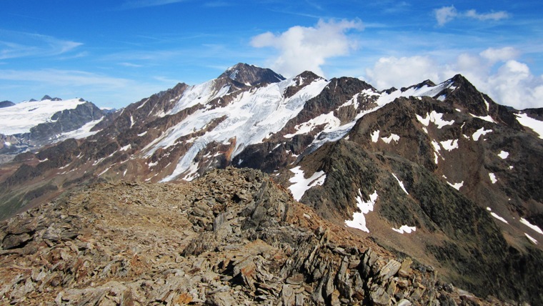 Rotebenkopf berschreitung und Falbanairspitze - Berge-Hochtouren.de