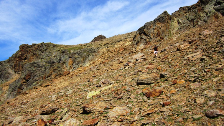 Rotebenkopf berschreitung und Falbanairspitze - Berge-Hochtouren.de