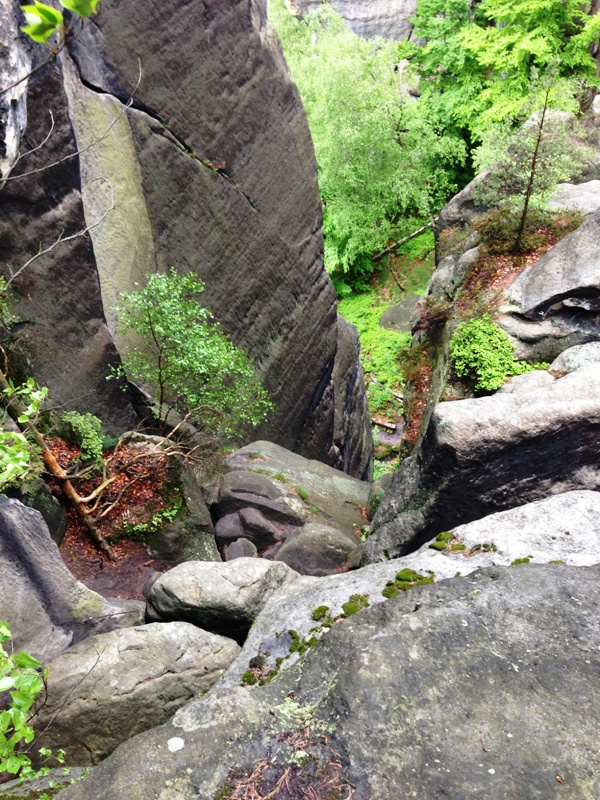 Rbezahlstiege in der Schsischen Schweiz