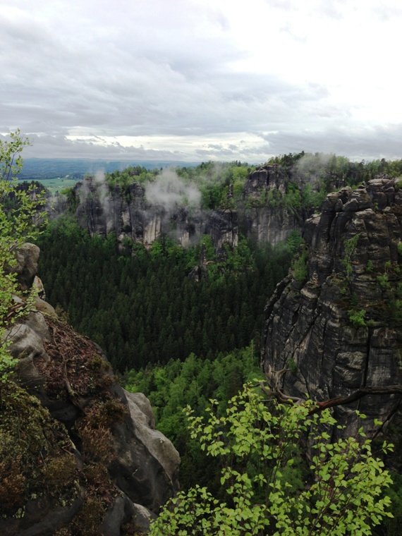 Rbezahlstiege in der Schsischen Schweiz