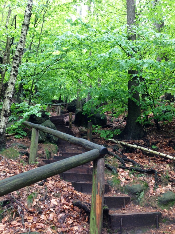 Rbezahlstiege in der Schsischen Schweiz